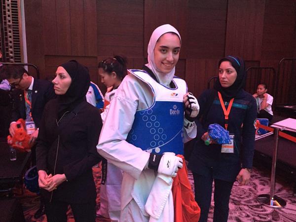 کیمیا علیزاده چهارمین سهمیه تکواندو وچهل و یکمین سهمیه کاروان ایران در المپیک ریو را به نام خود کرد