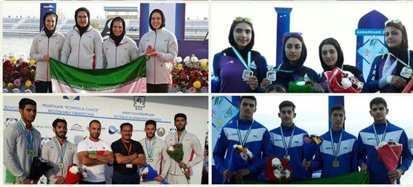 پایان مسابقات آبهای آرام قهرمانی زیر 23 سال و جوانان آسیا – ازبکستان؛ 1 طلا، 2 نقره و 2 برنز دیگر به مدال های قایقرانان اضافه شد