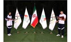 مراسم تحویل پرچم و قرائت سوگندنامه المپیک توکیو 14