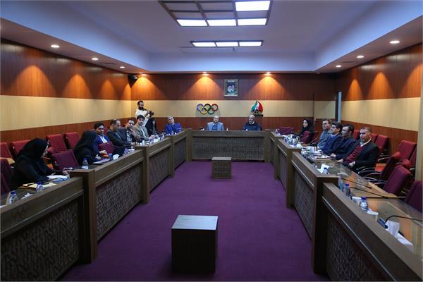 برگزاری نخستین نشست کمیسیون آموزش کمیته ملی المپیک