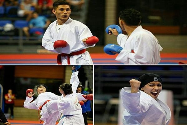 3 ملی پوش جوانان و امید کاراته در صدر رنکینگ فدراسیون جهانی