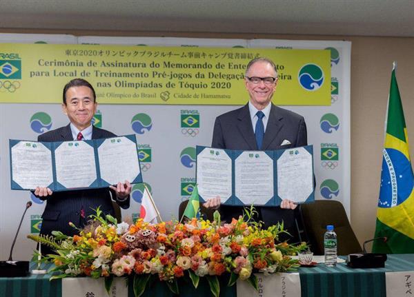 قرارداد همکاری کمیته المپیک ژاپن و برزیل امضا شد