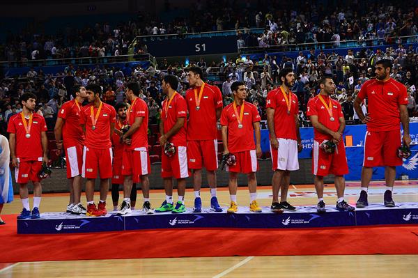 مدال نقره - بسکتبال - تیمی مردان