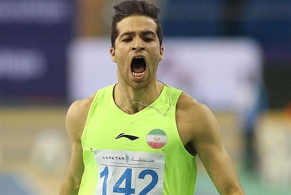 دو و میدانی دایموند لیگ پاریس؛تفتیان نایب قهرمان شد/ رکورد ملی ۱۰۰ متر ایران شکست