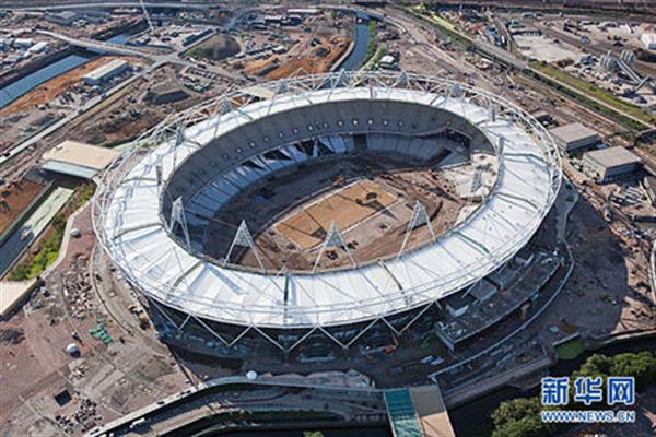 ساخت سقف استادیوم المپیک 2012 لندن به پایان رسید