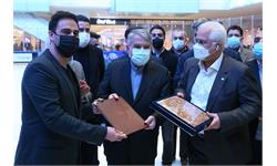 بازدید از تیم ملی هاکی روی یخ و افتتاح سالن بولینگ بازار بزرگ ایران 9
