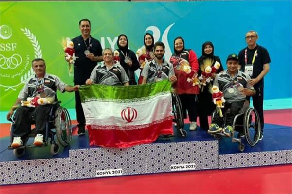 بازیهای کشورهای اسلامی-قونیه؛ کسب ۳ مدال نقره تیمی در روز آخر مسابقات پاراتنیس روی میز