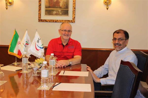 دیدار رئیس کمیته ملی پارالمپیک ایران با رئیس کمیته بین المللی پارالمپیک