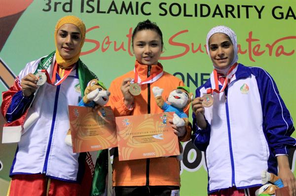 سومین دوره بازیهای همبستگی کشورهای اسلامی_اندونزی(144)؛یک نقره و یک برنز برای تالوکاران زن ایران