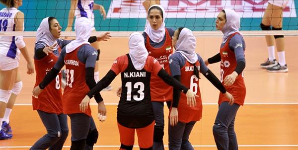 في إطار بطولة الإتحاد الآسيوي؛المنتخب النسوي الإيراني للكرة الطائرة يفوز علي الفلبين