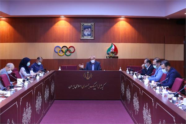 برای ارائه گزارش فعالیت های انجام شده؛ نشست کادرسرپرستی المپیک توکیو برگزار شد