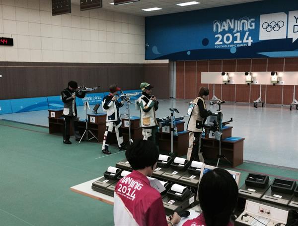 دومین دوره بازی های المپیک نوجوانان-نانجینگ ۲۰۱۴؛نجمه خدمتی به فینال رقابت های تفنگ بادی راه یافت