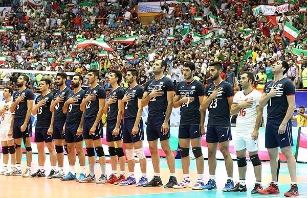 دومین پیروزی تاریخی والیبال ایران برابر آمریکا