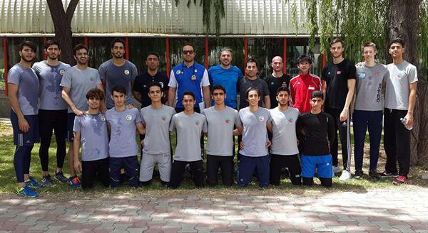 تمرین مشترک تیم های ملی تکواندو ایران، نروژ و سنگاپور در آکادمی ملی المپیک