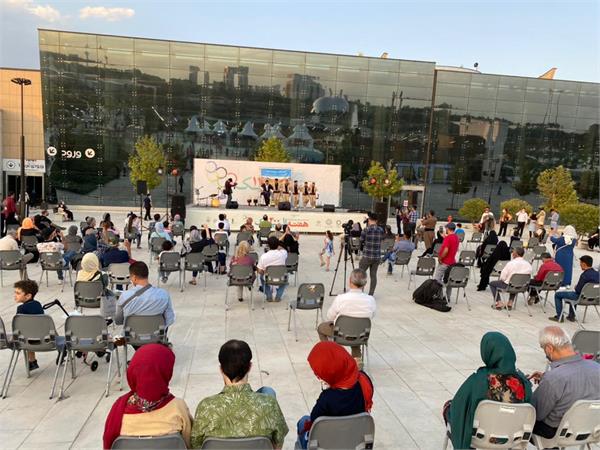 در سومین روز هفته فرهنگی المپیک ۲۰۲۰ کردستانی ها شور و نشاط را به تهران آوردند