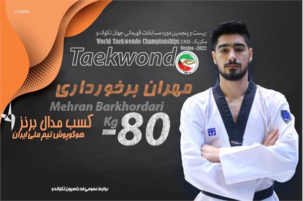 World Championship Bronze Bagged by Iranian Taekwondo
