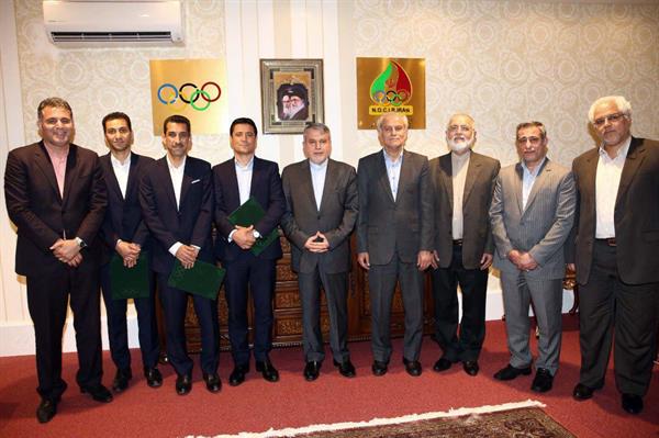 هیات اجرایی کمیته ملی المپیک از داوران افتخارآفرین ایران در رقابتهای جهانی روسیه تجلیل به عمل آورد