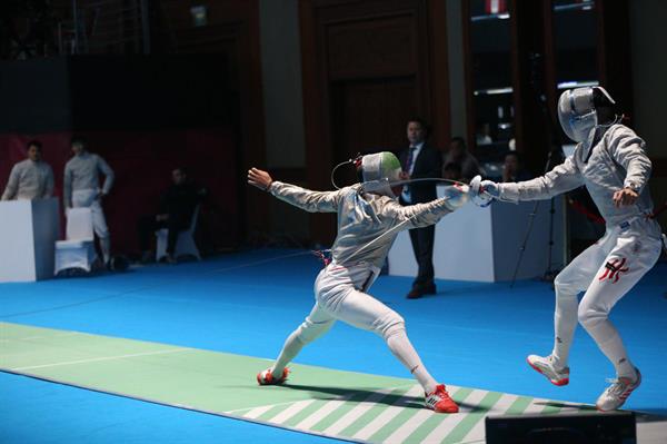 Iranian sabre fencers rank 2nd in 2018 Asian Games