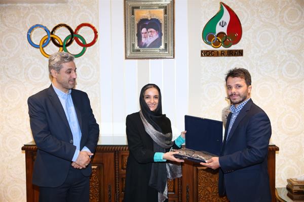 UNICEF Official Representative Visits National Sport, Olympic & Paralympic Museum