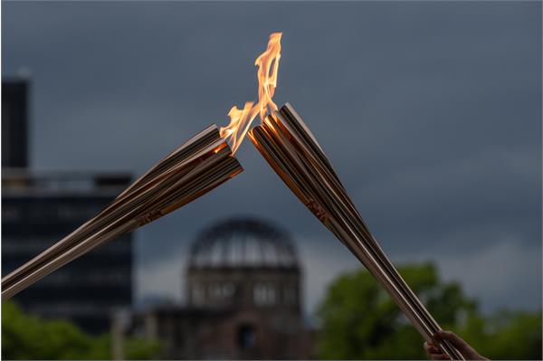 پیام صلح مشعل المپیک از زبان باخ