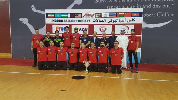 تیم ملی هاکی ایران قهرمان هفتمین دوره جام ملتهای آسیا شد