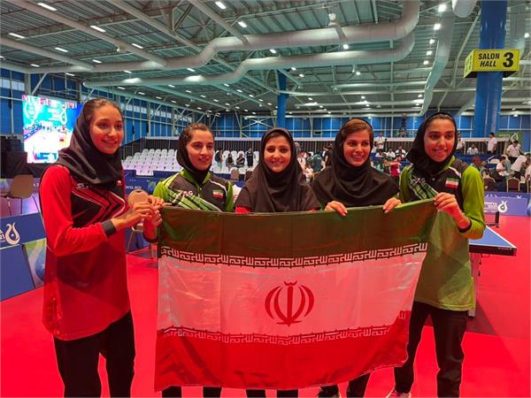 بازیهای کشورهای اسلامی-قونیه؛ مدال طلای تنیس روی میز به دختران ایران رسید