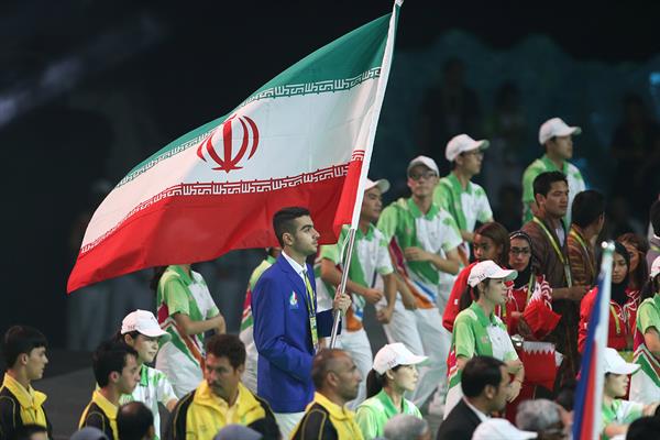 دومین دوره بازی‌های آسیایی نوجوانان - نانجینگ(34)؛نصیری پرچمدار کاروان ایران