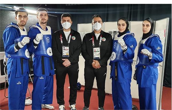المپیک توکیو 2020؛صعود تیم‌ملی تکواندو ایران به فینال مسابقات نمایشی تیمی