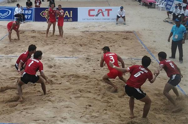 چهارمین دوره بازیهای ساحلی_تایلند؛پیروزی مقتدرانه کبدی کاران کشورمان مقابل میزبان
