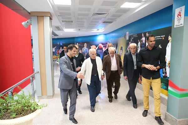 حضور عبدالله موحد در موزه ملی ورزش، کمیته ملی المپیک و پارالمپیک 10