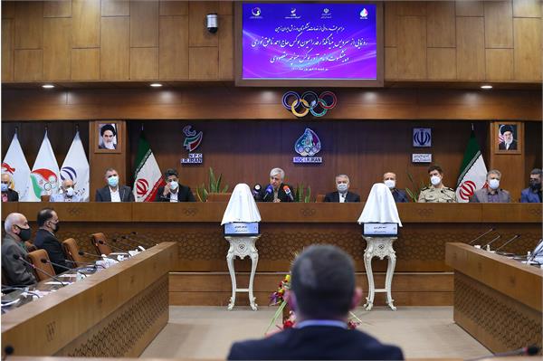 مراسم رونمایی از سردیس نام آوران بوکس کشور 26