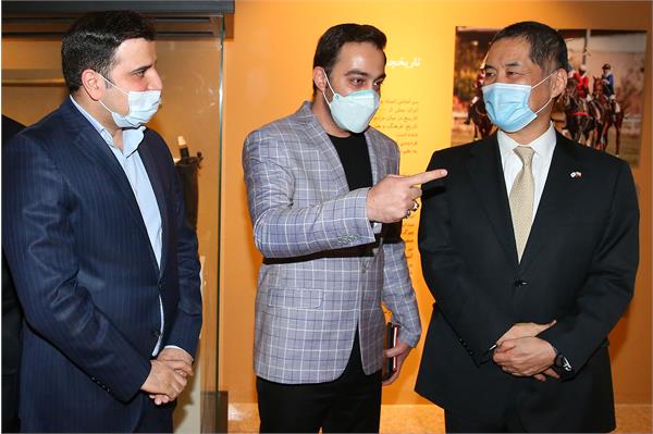 بازدید سفیر ژاپن از موزه ملی ورزش، المپیک و پارالمپیک 6