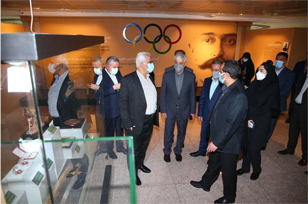 بازدید وزیر ورزش و جوانان از موزه ملی ورزش، المپیک و پارالمپیک 10