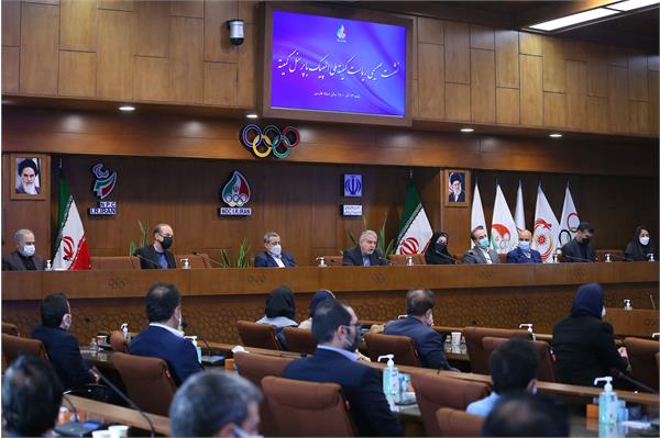 نشست صمیمی ریاست کمیته المپیک با پرسنل کمیته 22