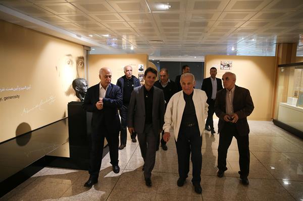 حضور عبدالله موحد در موزه ملی ورزش، کمیته ملی المپیک و پارالمپیک 2