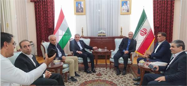 دیدار دکتر صالحی امیری با سفیر ایران در مجارستان