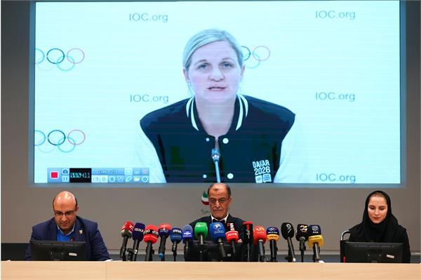 کنفرانس مطبوعاتی عضویت ثریا آقایی در کمیته بین المللی المپیک 29