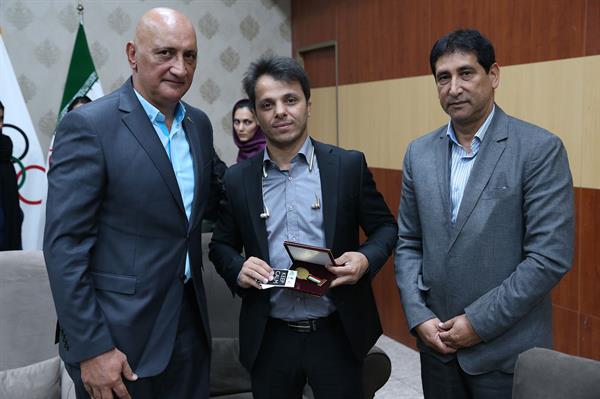 مراسم اهدا کاپ افتخارآفرینان ورزش راگبی و بازدید از موزه ملی ورزش،المپیک و پارالمپیک 20