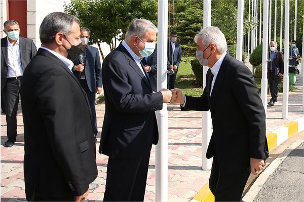 بازدید وزیر ورزش و جوانان از آکادمی ملی المپیک و افتتاح سالن فانکشنال 9