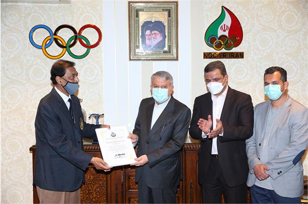 دیدار با رییس کنفدراسیون سپک تاکرا آسیا 9