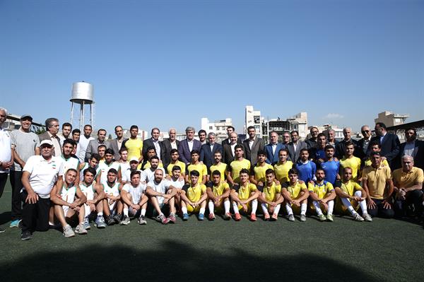 بازدید مسئولان ورزش کشور از تیم های ملی ناشنوایان 14