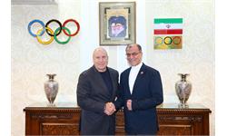 دیدار ریاست کمیته ملی المپیک با نایب رییس فدراسیون جهانی کشتی 6
