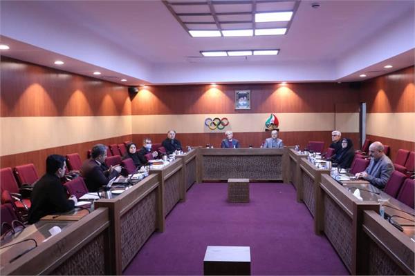 برگزاری نشست شورای پژوهش و نشر با حضور دبیرکل کمیته ملی المپیک