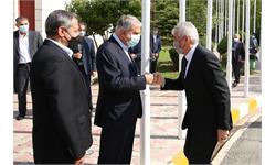 بازدید وزیر ورزش و جوانان از آکادمی ملی المپیک و افتتاح سالن فانکشنال 9