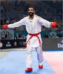 صالح اباذری نایب قهرمان کاراته جهان شد