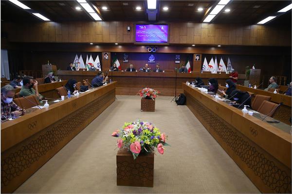 نشست خبری سرپرست کاروان بازی های کشورهای اسلامی در قونیه 15