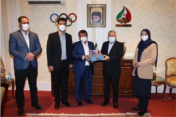 دیدار ریاست کمیته ملی المپیک با نایب رییس فدراسیون جهانی هندبال 24