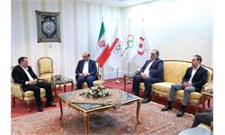 دیدار دبیرکل کمیته ملی المپیک با رییس فدراسیون جهانی موی تای 24