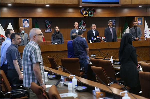 نشست خبری سرپرست کاروان بازی های کشورهای اسلامی در قونیه 1