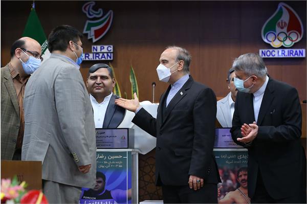 مراسم رونمایی از سردیس قهرمانان ورزش کشور 50